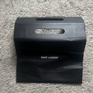 Saint Laurent Elegant Black Shopper